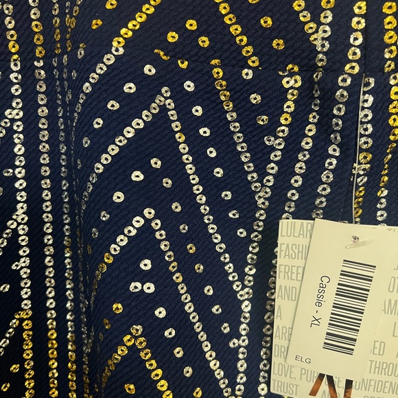 XL LuLaroe Elegant Collection Cassie Skirt NWT - Picture 3 of 3